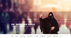 Desktop Screenshot of nowherashaik.com