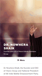 Mobile Screenshot of nowherashaik.com