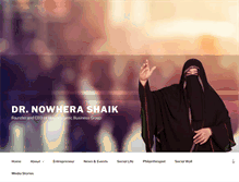 Tablet Screenshot of nowherashaik.com